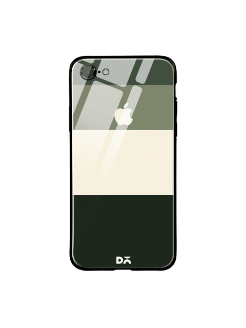 

DailyObjects Green & Beige Quad iPhone 7 Glass Cover