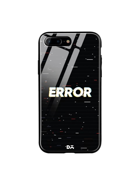 

DailyObjects Black & White System Error iPhone 7 Plus Glass Case