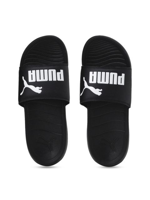 

Puma Unisex Black Printed Sliders
