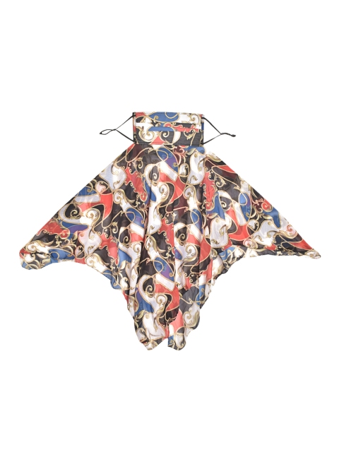 

Swayam Unisex Multicoloured Reusable 3-Ply Protective Outdoor Scarf Mask, Multi