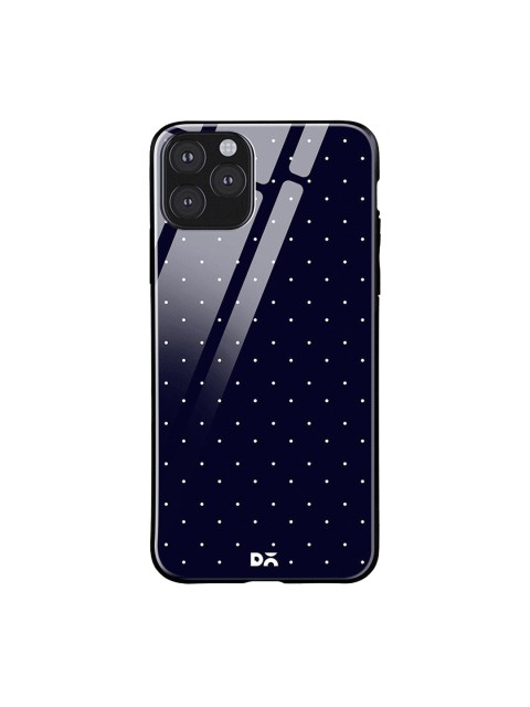

DailyObjects Navy Blue & WhiteConstellation Dots iPhone 11 Pro Max Glass Cover