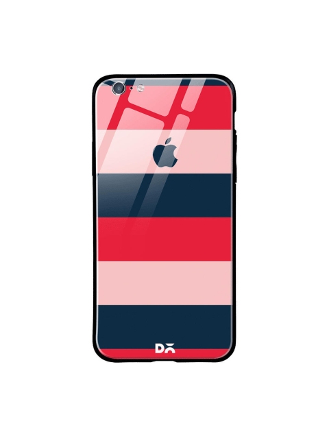 

DailyObjects Red & Pink Dark Lines iPhone 6 Glass Cover