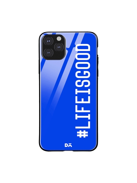 

DailyObjects Blue & White Life Is Good iPhone 11 Pro Max Glass Cover