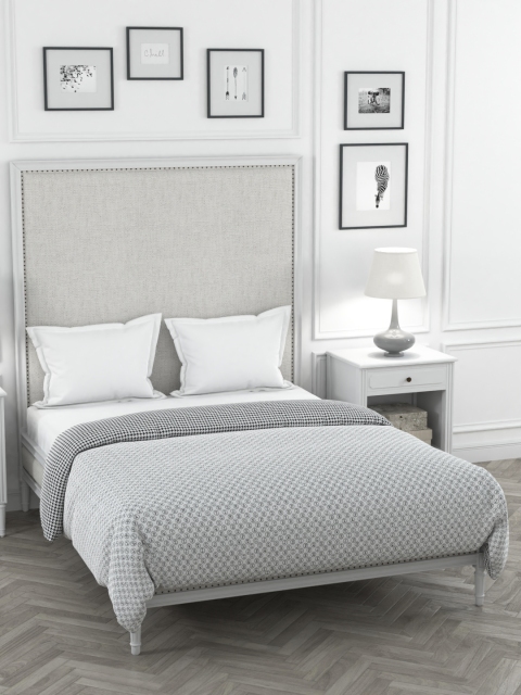 

Portico New York Off-White & Grey Geometric Mild Winter 300 GSM Double Bed Comforter