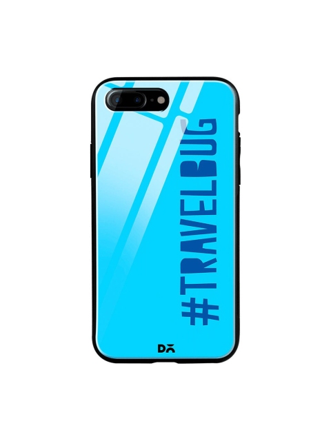 

DailyObjects Blue Travel Bug iPhone 7 Plus Glass Case