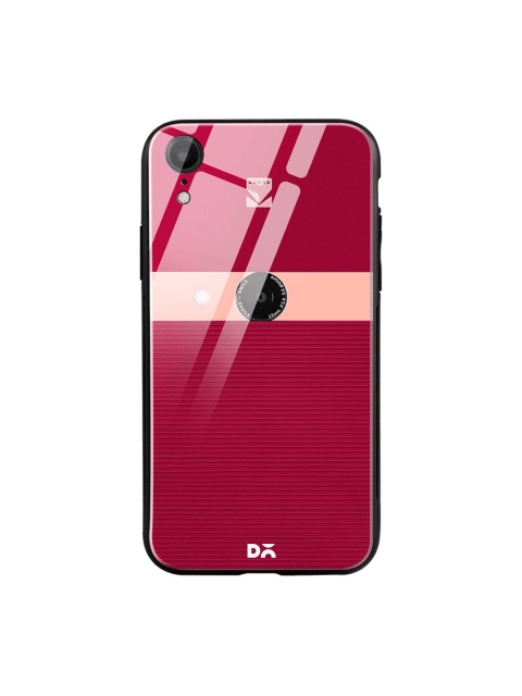 

DailyObjects Red & Pink Kodak Smile iPhone XR Glass Case