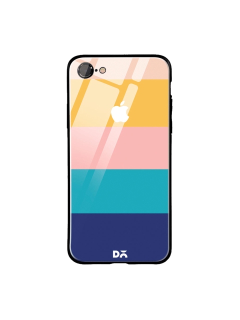 

DailyObjects Peach & Yellow Quin iPhone 7 Glass Mobile Cover