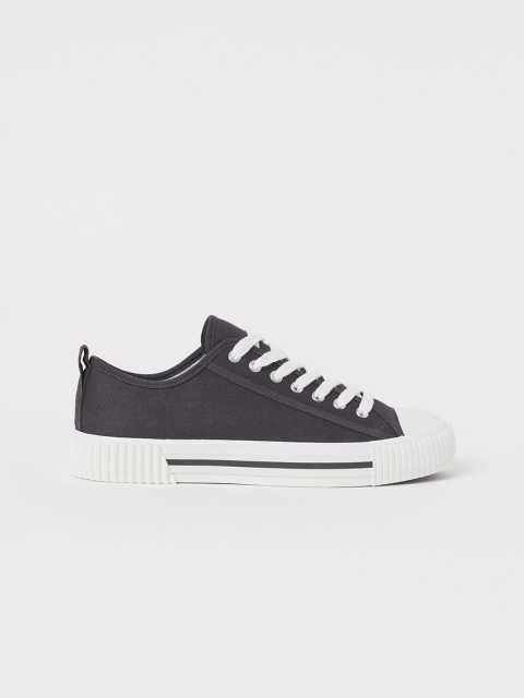 

H&M Women Grey Solid Trainers