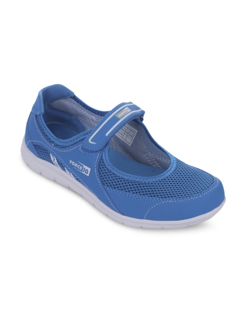

Liberty Women Blue Colourblocked Slip-On Sneakers