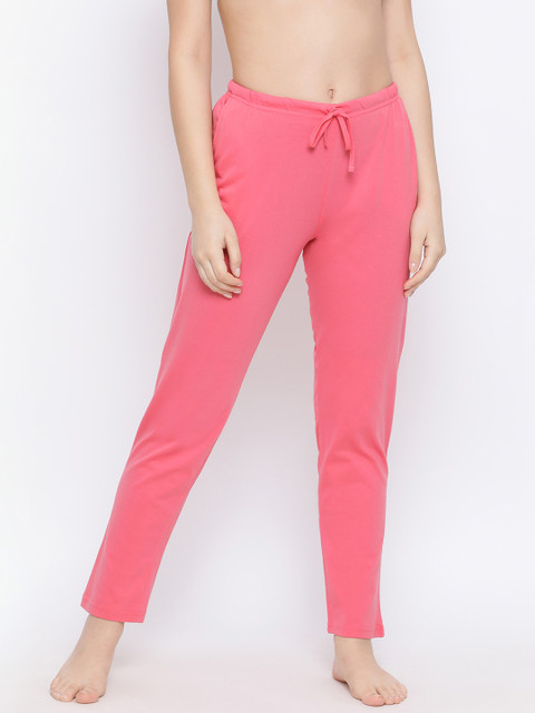 

Kanvin Women Pink Solid Lounge Pants