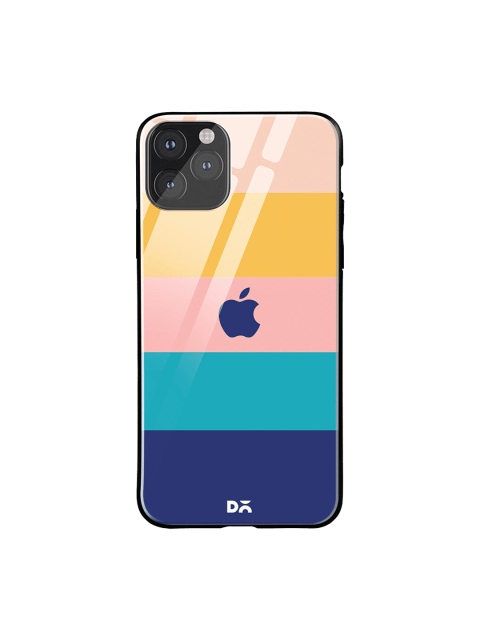 

DailyObjects MultiColoured Quin iPhone 11 Pro Max Glass Case, Multi