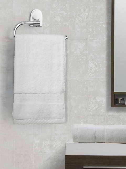 

BIANCA Set Of 2 White Solid 500 GSM Paradiso Hand Towels