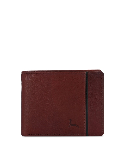 

Pacific Gold Men Brown Genuine Leather Autolock Belt & Wallet Gift Set