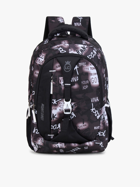 

LOUIS CARON Unisex Multicoloured Textured Backpack, Multi