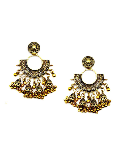 

Sia Art Jewellery Gold-Plated Classic Drop Earrings