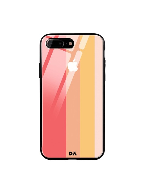 

DailyObjects Peach & Nude Vertical iPhone 7 Plus Glass Mobile Cover