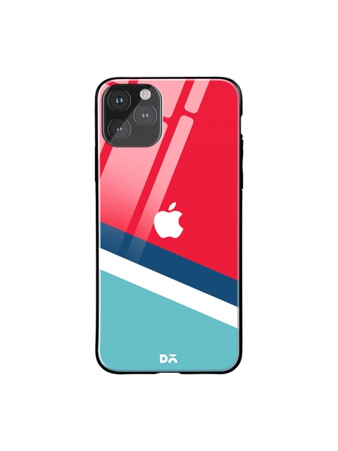 

DailyObjects Red & Blue Winter Angles iPhone 11 Pro Max Glass Case