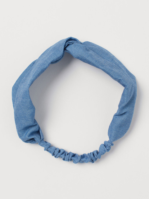 

H&M Girls Blue Solid Hairband