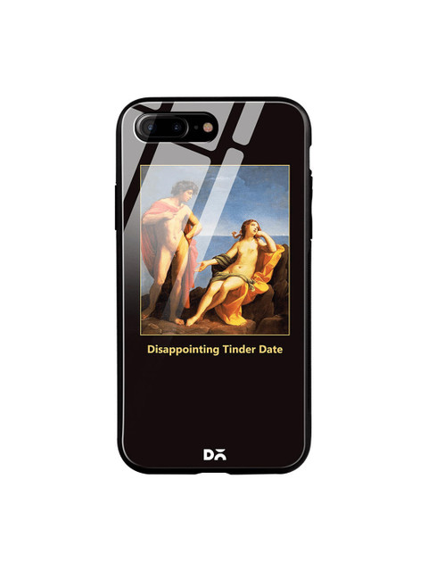 

DailyObjects Black & Beige Disappointing Date iPhone 7 Plus Glass Cover