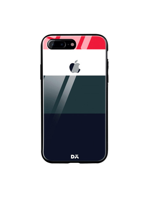 

DailyObjects Blue & Green Deep Quad iPhone 7 Plus Glass Case