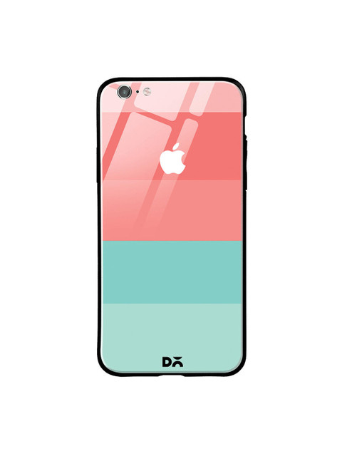

DailyObjects Green & Pink Pastel Quin iPhone 6S Glass Case
