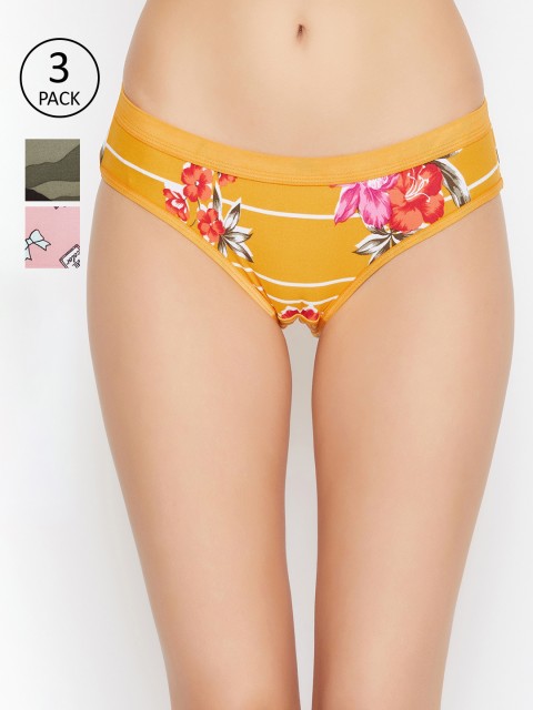 

ALIZA Women Pack of 3 Assorted Bikini Briefs PANTY_P.Y.R_745
