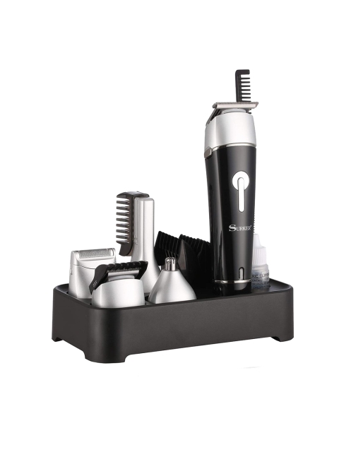 

Surker 5-in-1 Hair Clipper Rechargeable Cordless Grooming Kit - Black