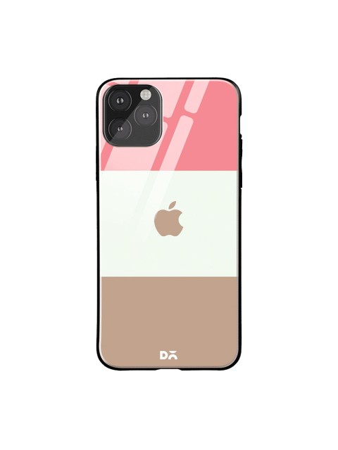 

DailyObjects Pink & White Triplet iPhone 11 Pro Max Glass Case