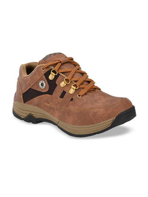 

Big Fox Men Tan Solid Flat Boots