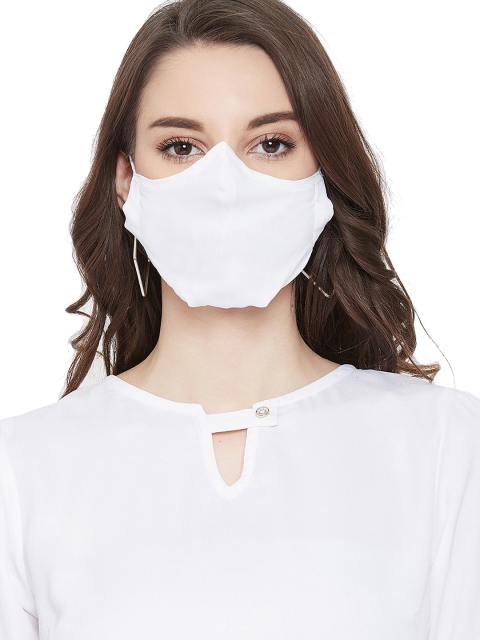 

Imfashini Women 2Ply Protective Outdoor Face Masks, White