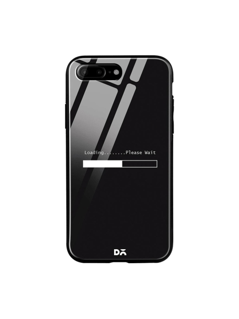 DailyObjects Black & White Loading Dialog iPhone 7 Plus Glass Cover