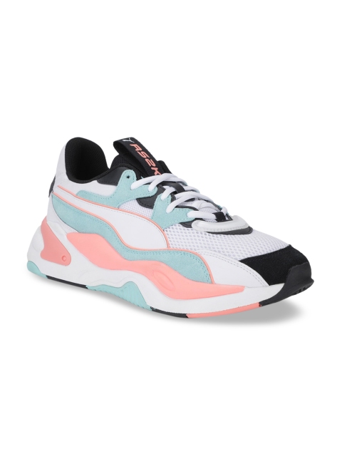 

Puma Unisex White & Blue RS-2K Futura Sneakers