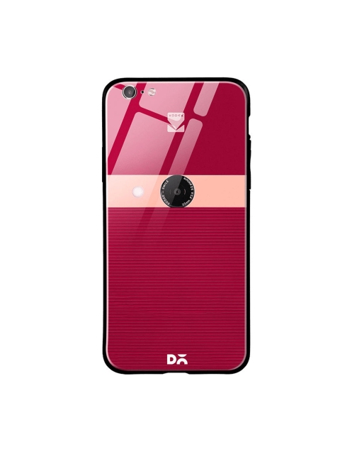 

DailyObjects Red & Pink Kodak Smile iPhone 6S Glass Case