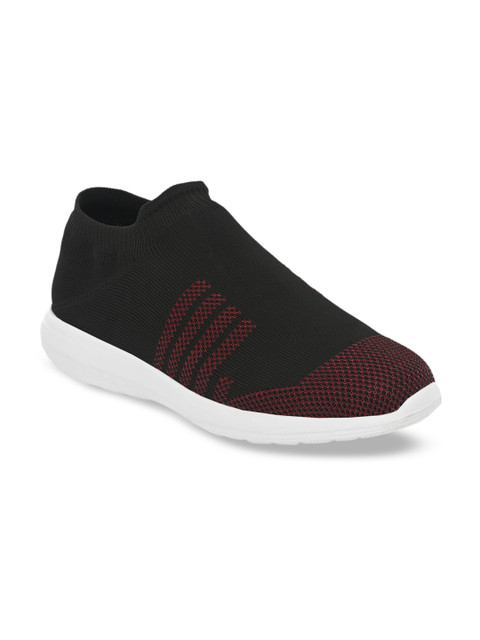 

Rodolfo Darrell Men Black Textile Walking Shoes