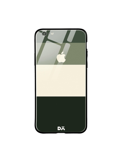 

DailyObjects Green & Beige Quad iPhone 6S Glass Cover