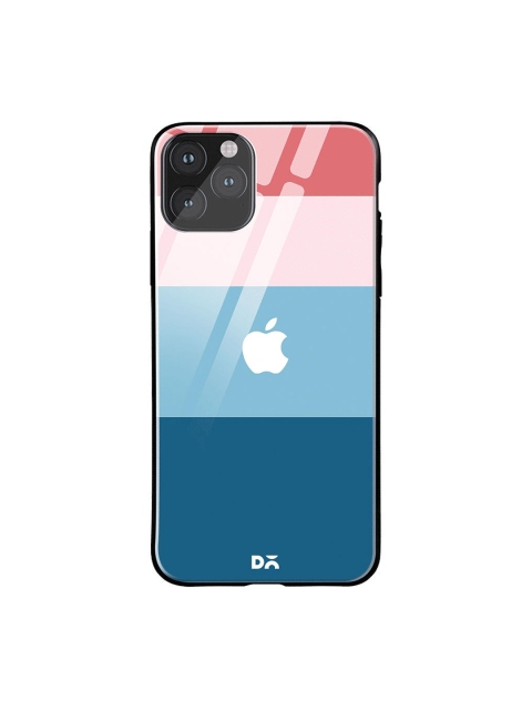 

DailyObjects Blue & Pink Candy Quad iPhone 11 Pro Max Glass Cover
