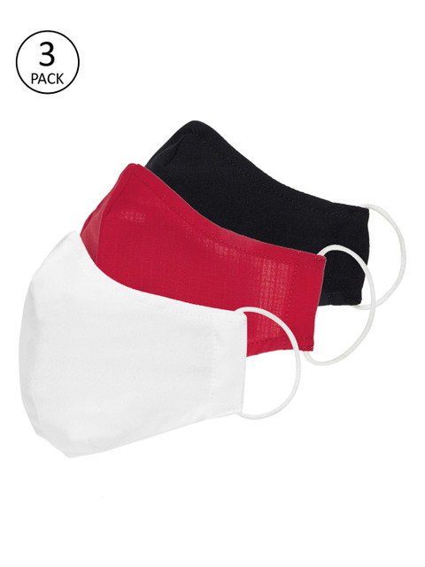 

Imfashini Women 3 Pcs 2-Ply Outdoor Reusable Masks, Multi