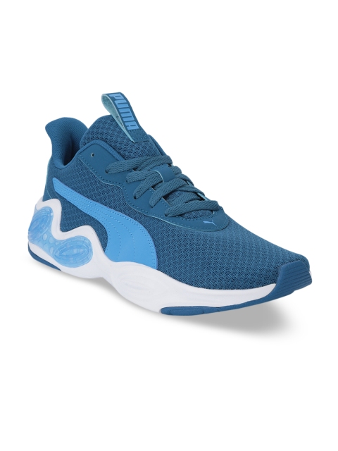 

Puma Men Blue Leather Cell Magma Clean Running Shoes