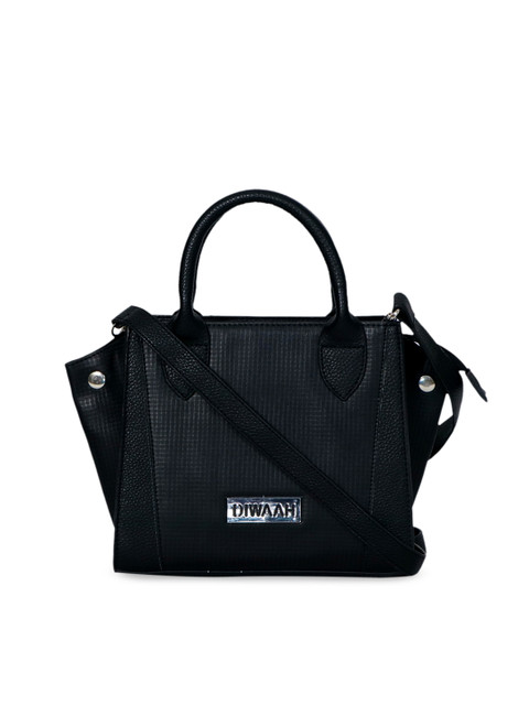 

Diwaah Women Black Solid Handheld Bag