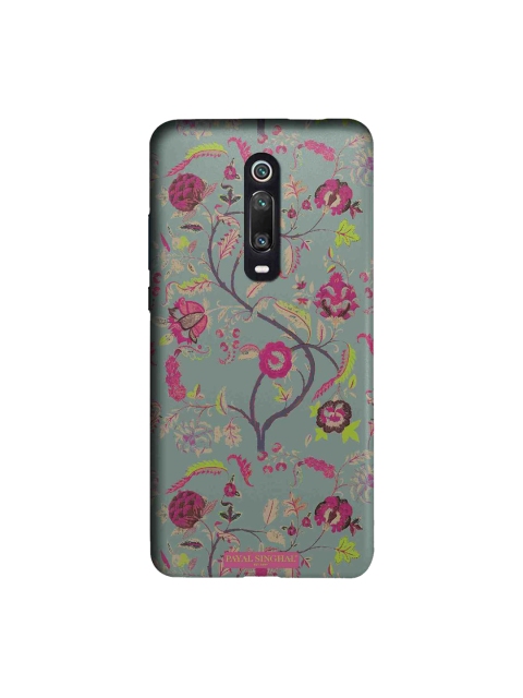 

macmerise Grey & Pink Payal Singhal Chintz Print Sublime Xiaomi Redmi K20 Pro Back Case