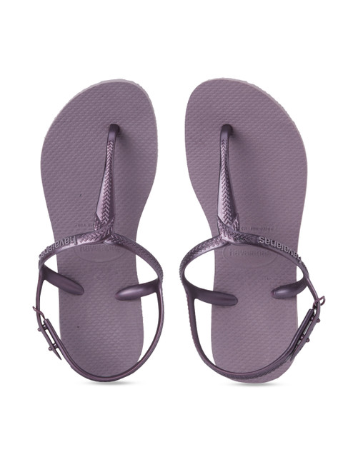 

Havaianas Women Lavender Solid Thong Flip-Flops