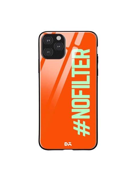 

DailyObjects Orange & Green No Filter iPhone 11 Pro Max Glass Case