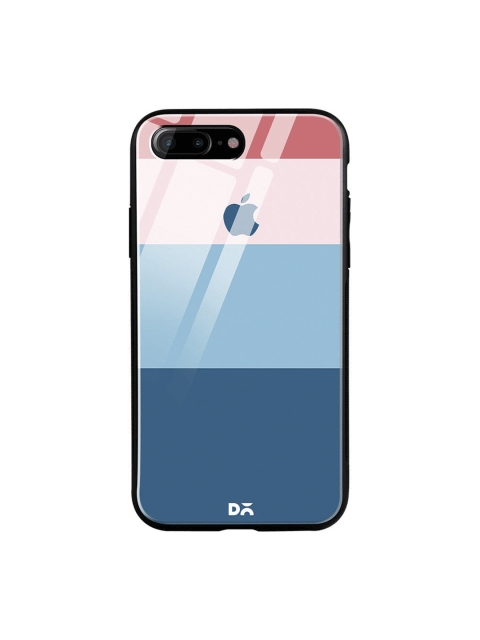 

DailyObjects Blue & Pink Candy Quad iPhone 7 Plus Glass Cover