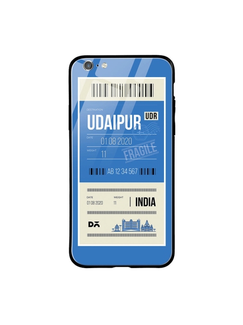 

DailyObjects Blue & White Udaipur City Tag iPhone 6 Glass Case