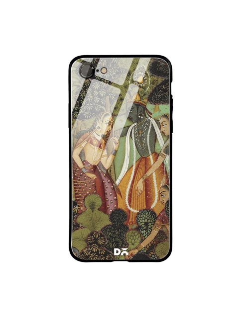 

DailyObjects Green & Red Krishna iPhone 7 Glass Cover