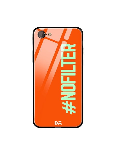

DailyObjects Orange & Green No Filter iPhone 7 Glass Case