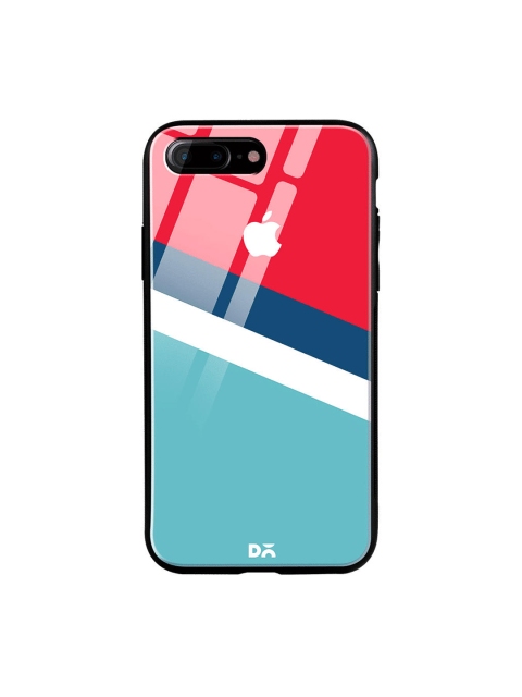 

DailyObjects Red & Blue Winter Angles iPhone 7 Plus Glass Case