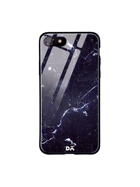 

DailyObjects Black & White Constellation Marble iPhone 7 Glass Cover
