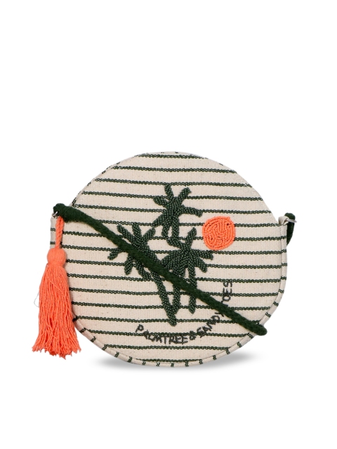 

Diwaah Multicoloured Handmade Embellished Sling Bag, Multi