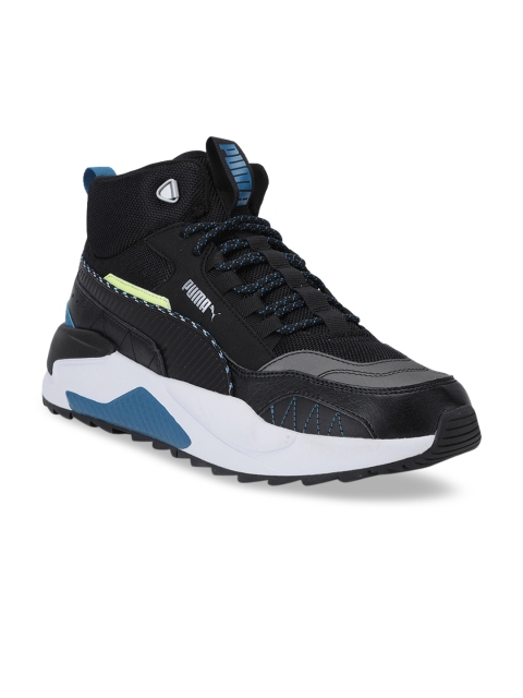 

Puma Unisex Black Colourblocked X-Ray 2 Square Mid WTR High-Top Sneakers